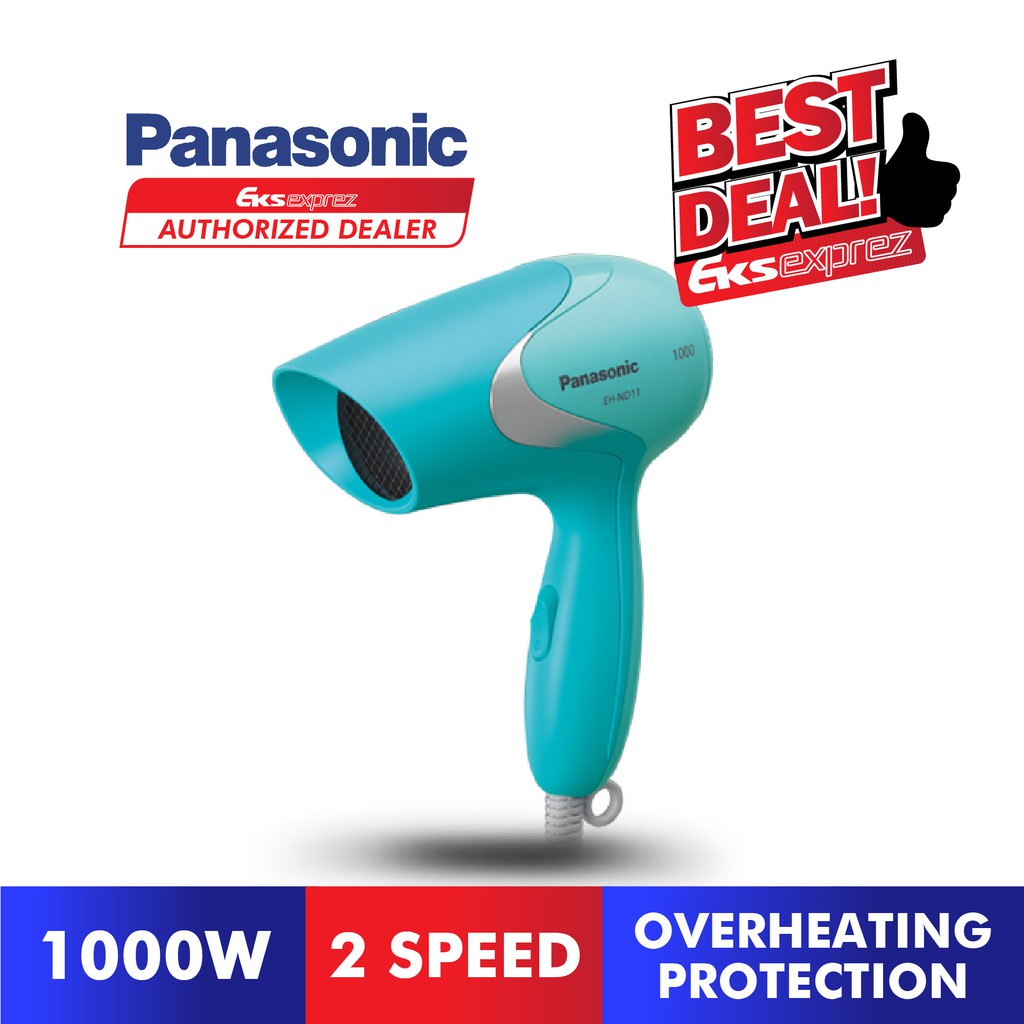 Panasonic Compact Hair Dryer (1000W) EH-ND11 W655/A655/P655