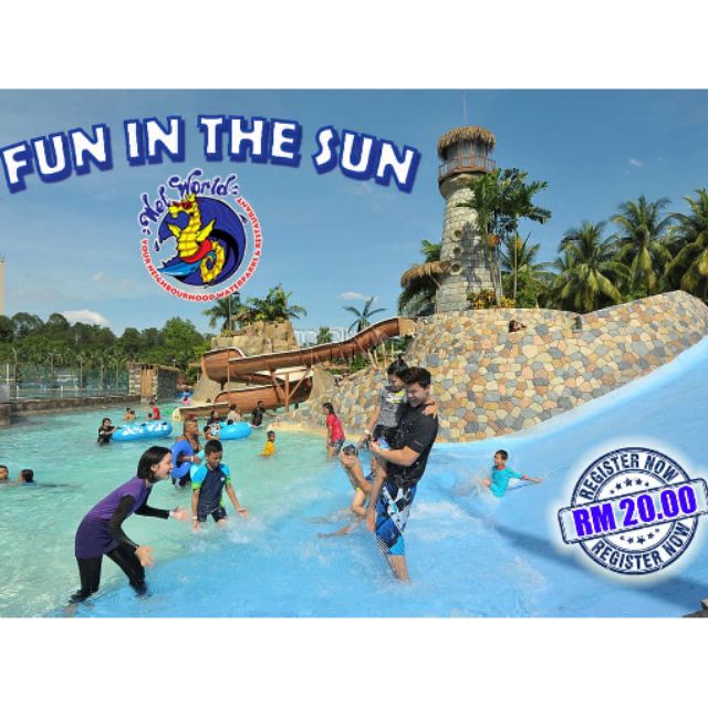 PROMO! BOOKLET WETWORLD WATERPARK SHAH ALAM [MURAH & JIMAT ...