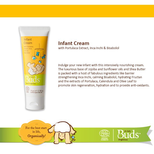 buds infant cream