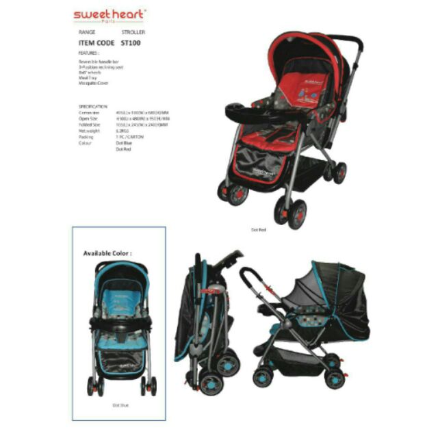 sweetheart baby stroller