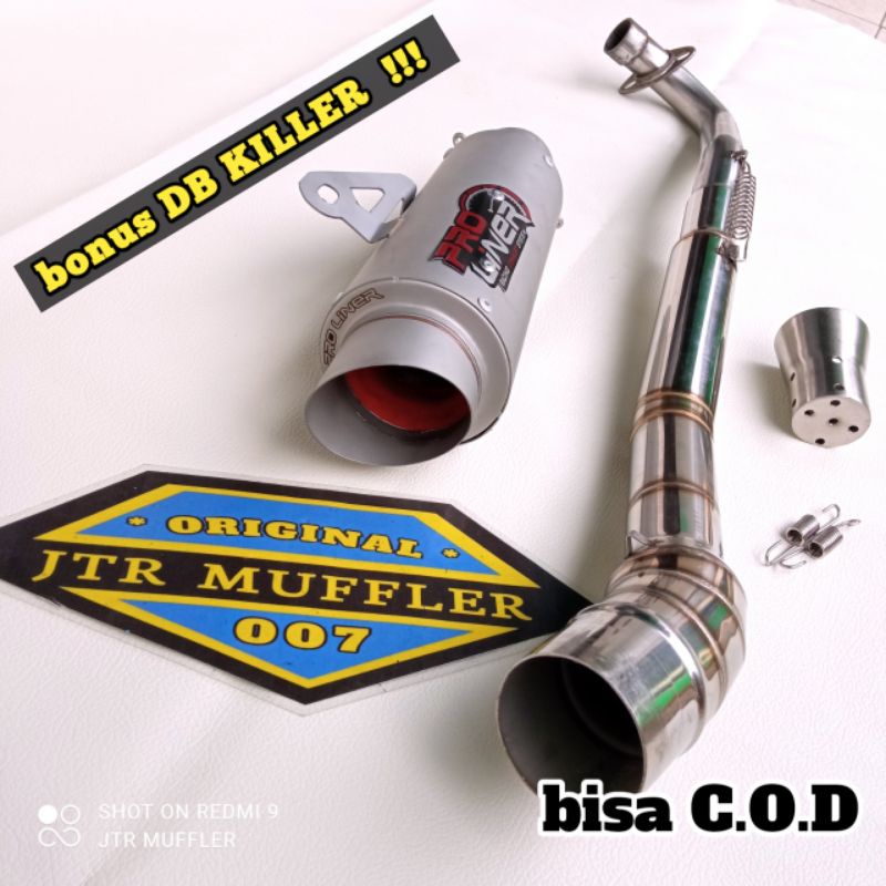 RC Muffler racing Proliner tr 1 pnp jupiter z1 lagenda 115z Aveta rx110