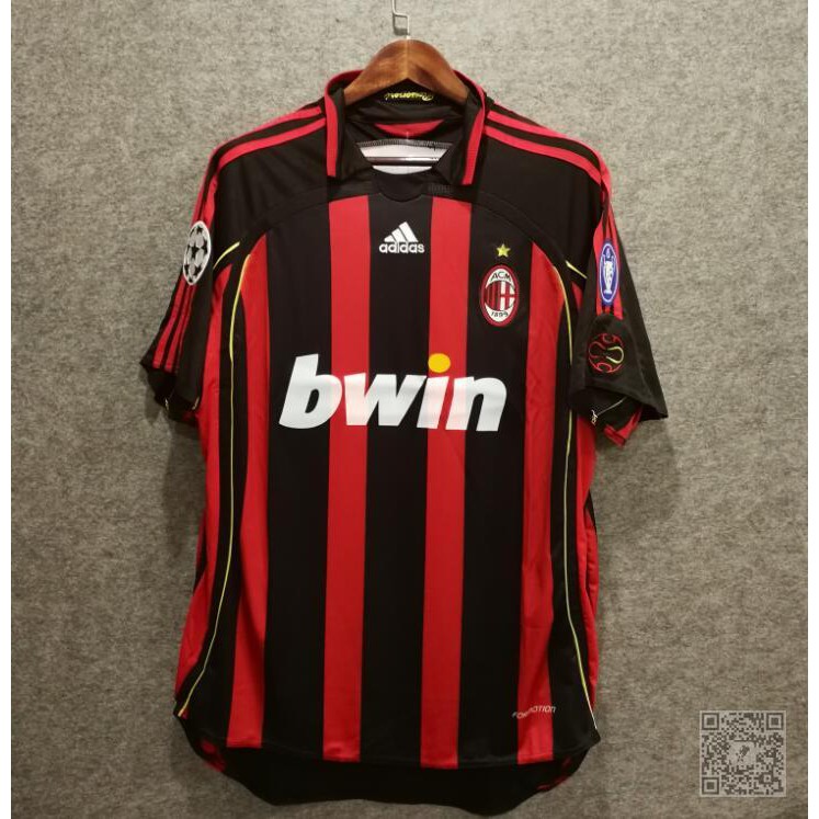 2006 07 Ac Milan Football Jerseys Shopee Malaysia