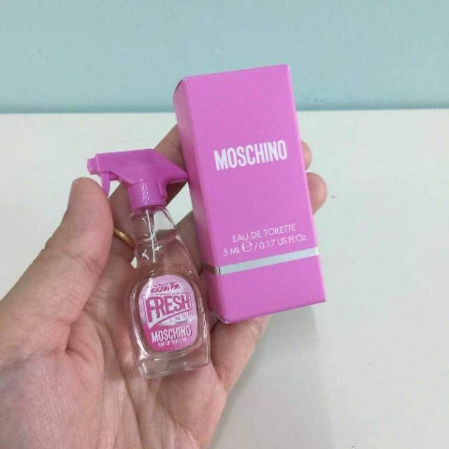 moschino pink fresh couture eau de toilette