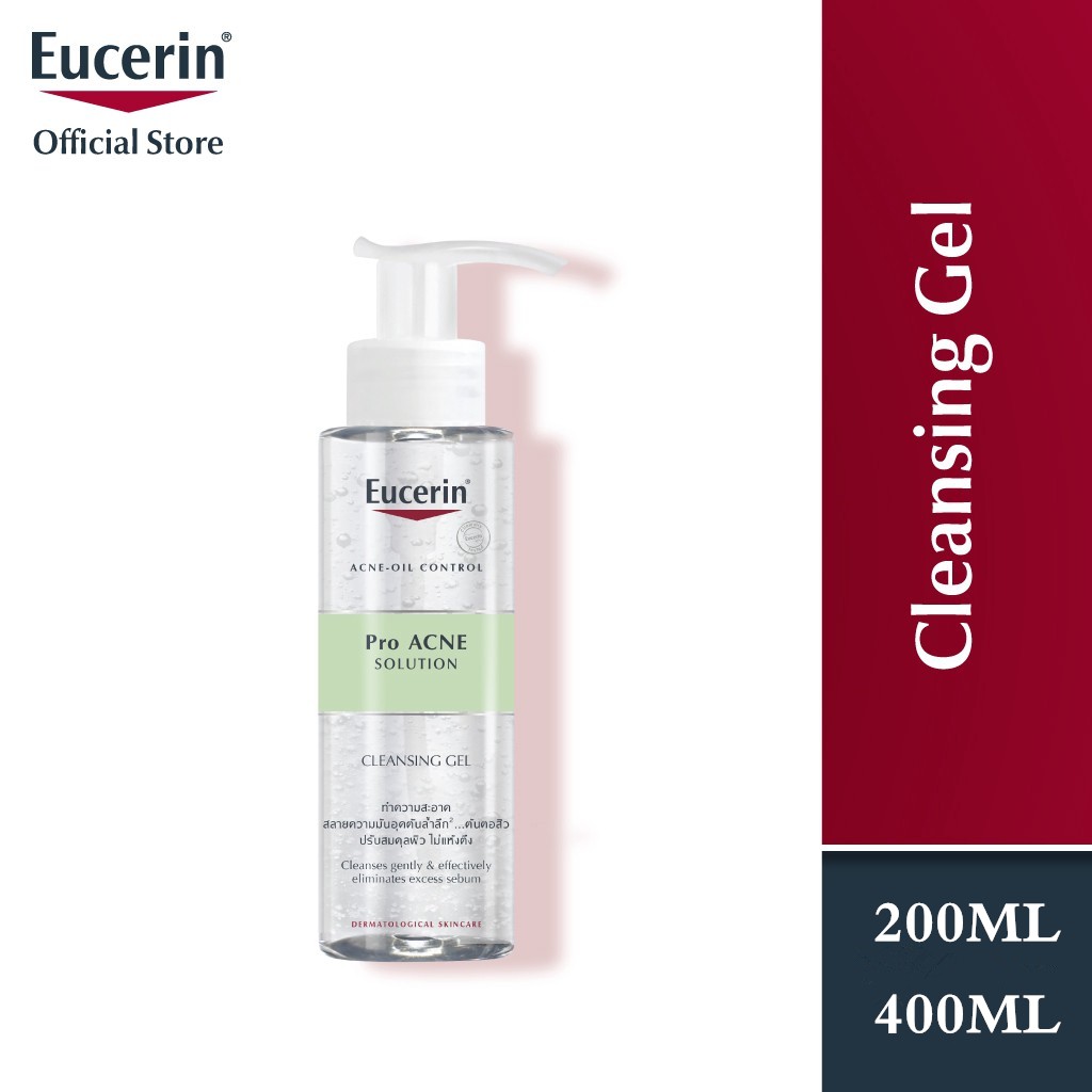 Eucerin Pro Acne ProACNE Solution Cleansing Gel (200ml ...