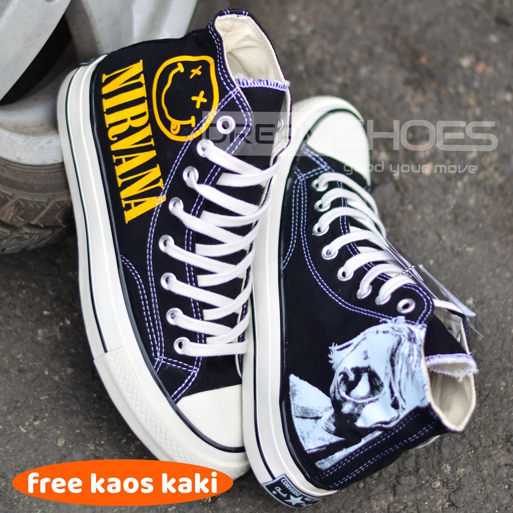 kurt cobain converse chuck taylor for sale