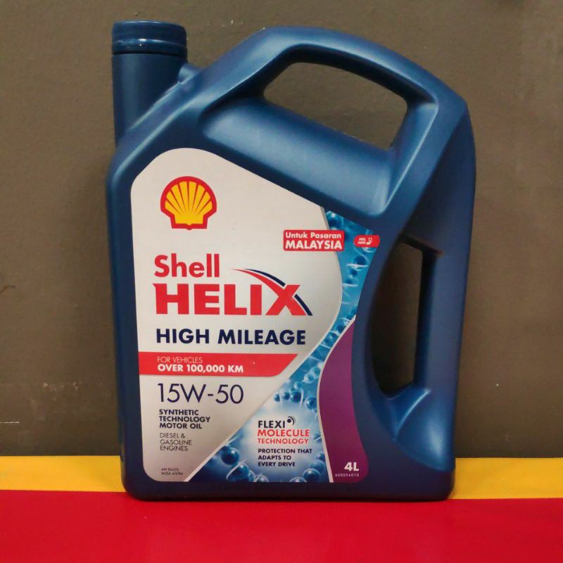 Shell helix high mileage