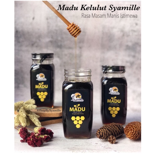 Syamille Agro Farm Madu Lebah Kelulut Syamille 500gm Shopee Malaysia