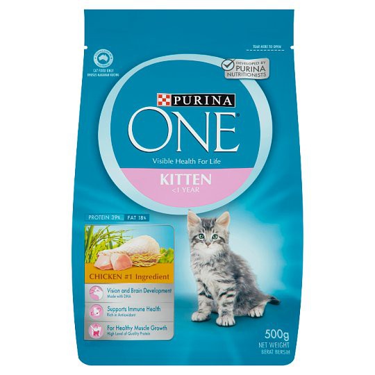 Purina ONE Kitten Dry Food 500g - Kitten Food | Shopee Malaysia