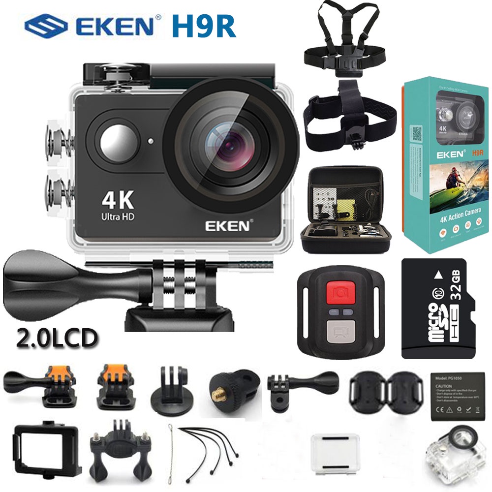 triple height the wind is strong Original eken H9R ULTRA HD 4K WIFI Waterproof Action Camera Bicycle Cam DV  | Shopee Malaysia