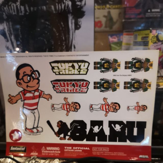 Tokyo tribe Santastic saru sticker | Shopee Malaysia