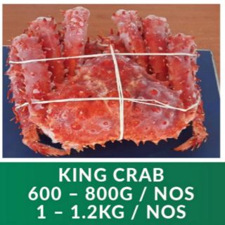 Best Deals Alaska King Crab 400g 2kg Jumbo 2 6 2 8kg Xxxl Pff Kl Sel Shopee Malaysia