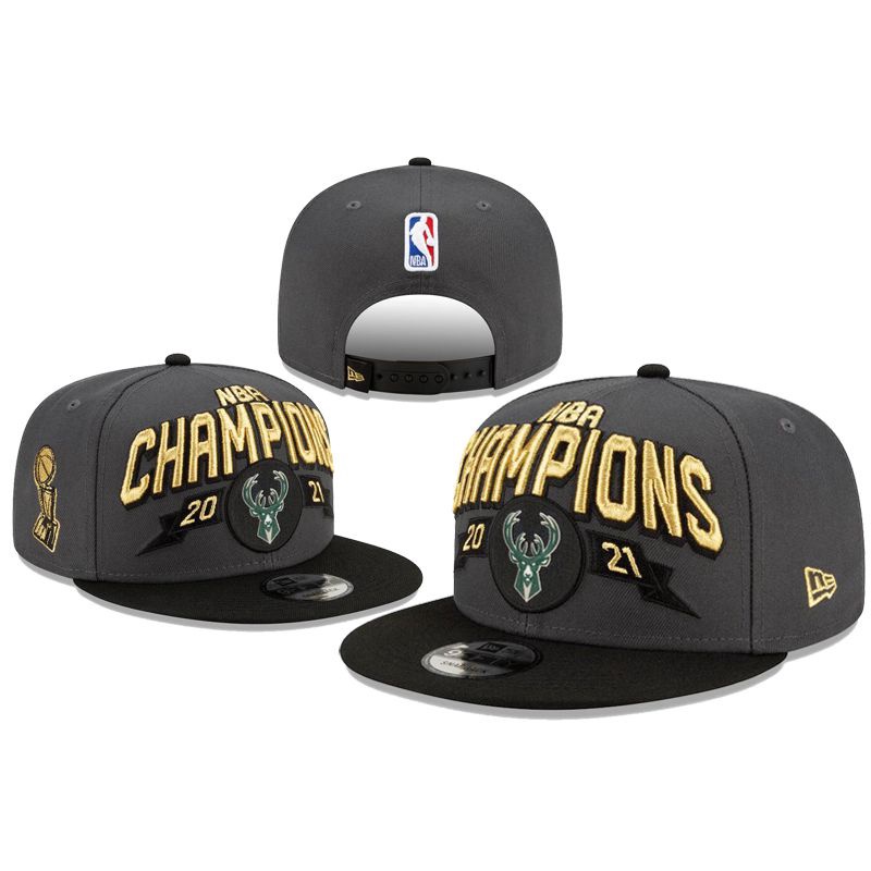 milwaukee bucks 2021 championship hat