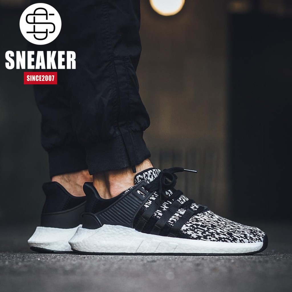 Authentic Adidas EQT BZ0584 boost leisure men and women running shoes |  Shopee Malaysia