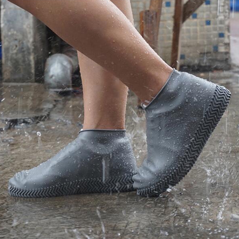 waterproof rubber rain shoe covers