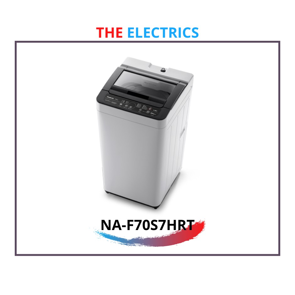 PANASONIC 7KG FULL AUTO WASHING MACHINE NAF70S7 / NAF70S7HRT (NEW