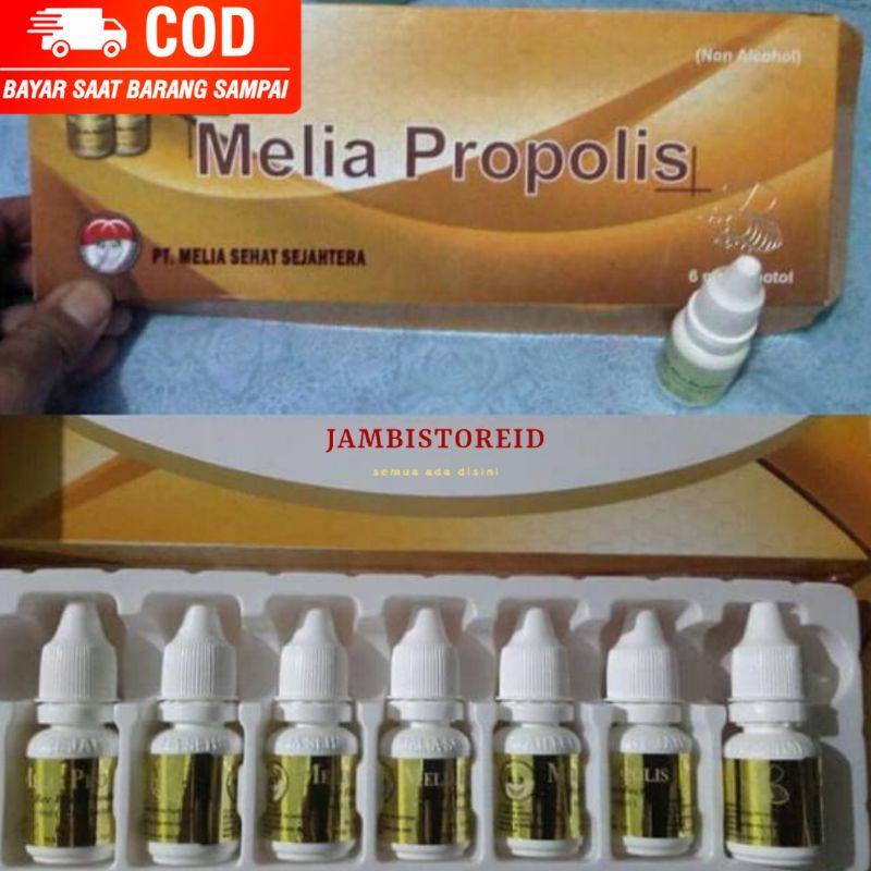 (JAMBISTOREID) Jambi Directly Send Melia Propolis 6ml Original 100% Guarantee If Fake Items Melia Honey Propolis PT Melia Healthy Sejahtera Jambi Skin Wound Cancer Treatment