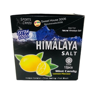 6 Scatole Da 12 Confezioni Di Sale Dell'Himalaya Sport Menta Caramelle - Foto 3