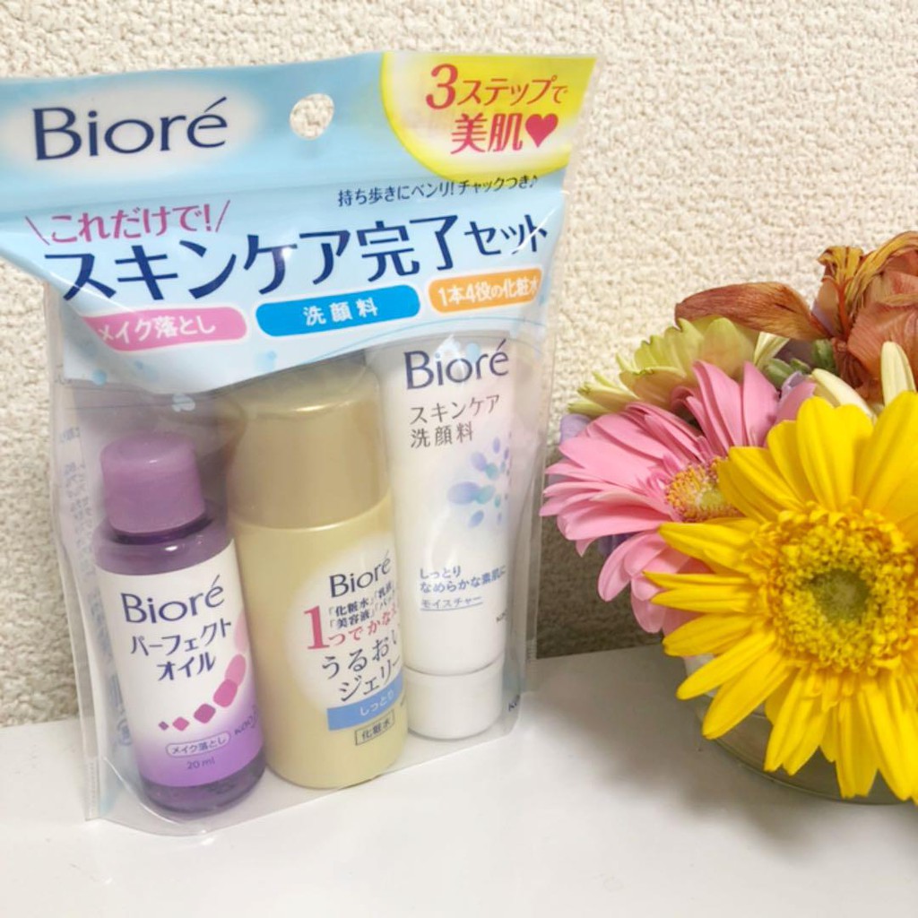 biore skincare set
