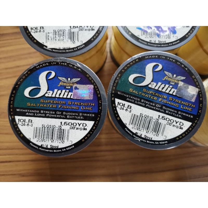 Fenwick Saltline, saltwater fishing line MADE IN USA.(with original