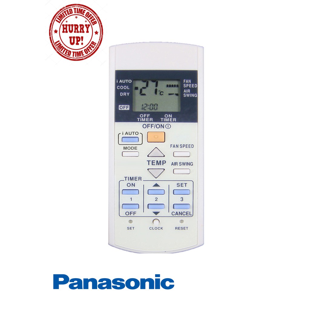 PANASONIC AIRCOND REMOTE CONTROL (WITH EION & PATROL) Shopee Malaysia