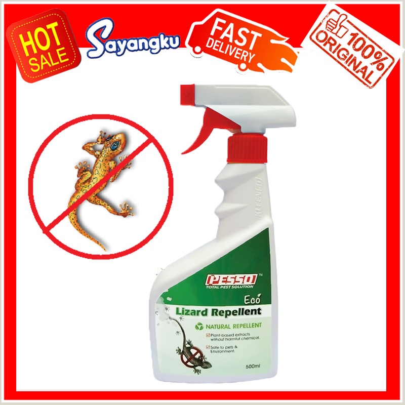 Pesso Lizard Repellent 500ml Natural Repellent Penghalau Cicak Plant
