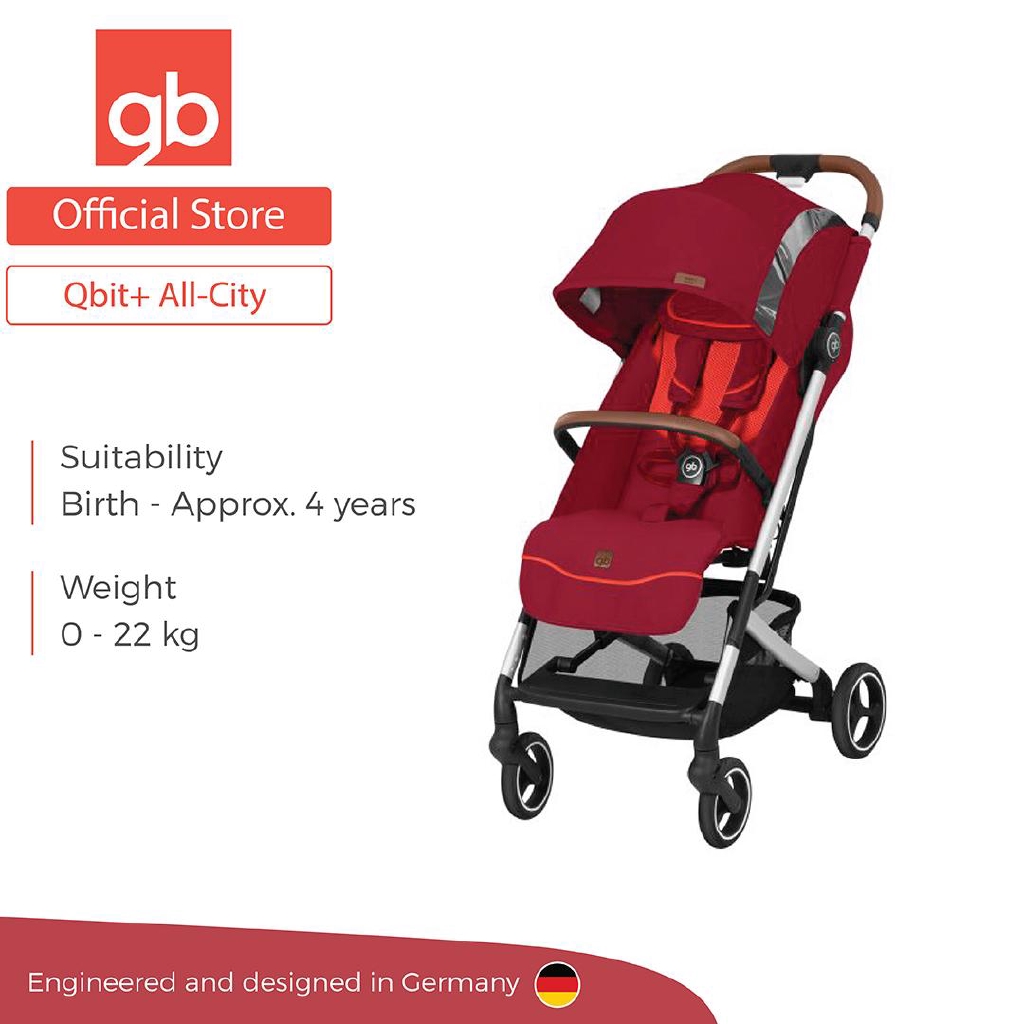 gb qbit  luxury compact stroller