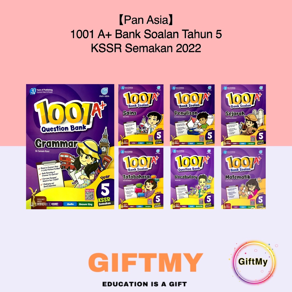 Pan Asia Buku Activiti 1001 A Bank Soalan Tahun 5 Kssr Semakan 2022 Shopee Malaysia