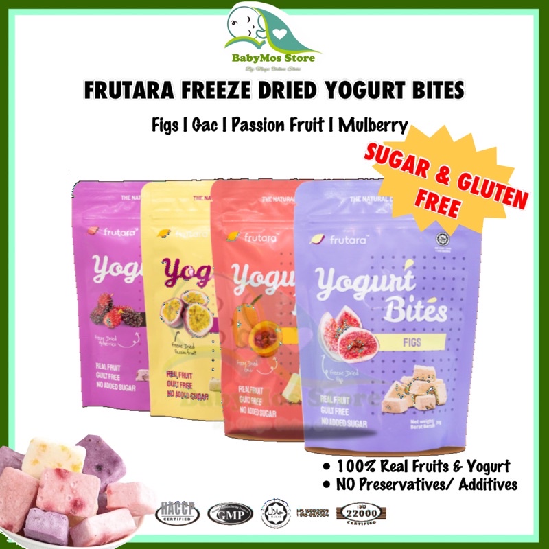 Frutara Freeze Dried Yogurt Bites (30g) Shopee Malaysia