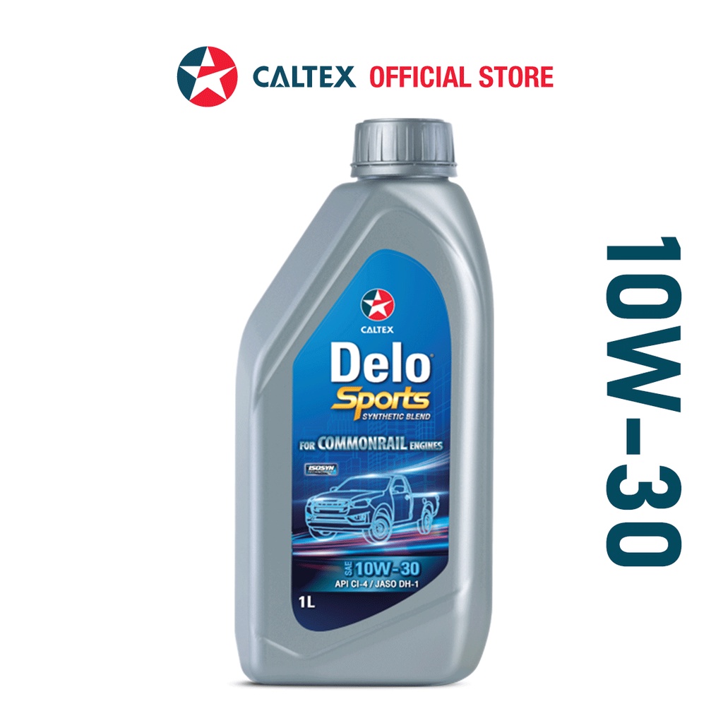 CALTEX Delo Sports Synthetic Blend SAE 10W30 API CI4 Semi Synthetic Diesel Engine Oil (1 Liter