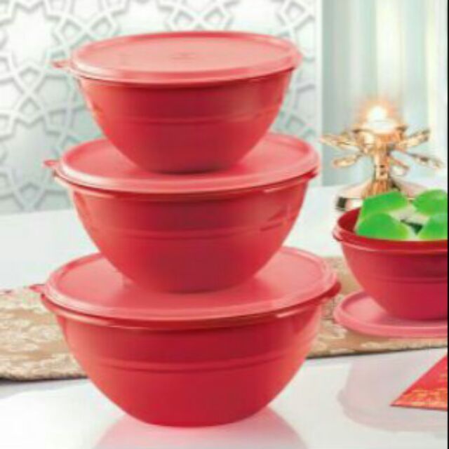 TUPPERWARE Wonderlier Bowl Set of 3