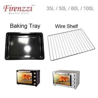 Firenzzi 35L / 50L / 60L / 100L Oven Baking Tray / Wire Shelf Oven Accessories