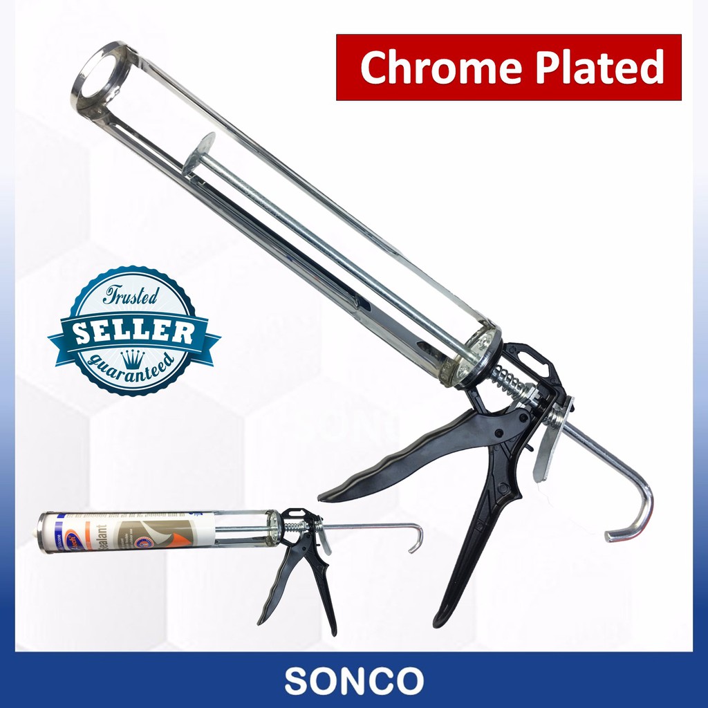 PISTOLET SILICONE CHROME DASTOOL - SOGEDIM