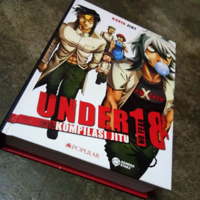 Buku Komik Terpakai Under 18 No Fear Kompilasi Jitu Shopee Malaysia