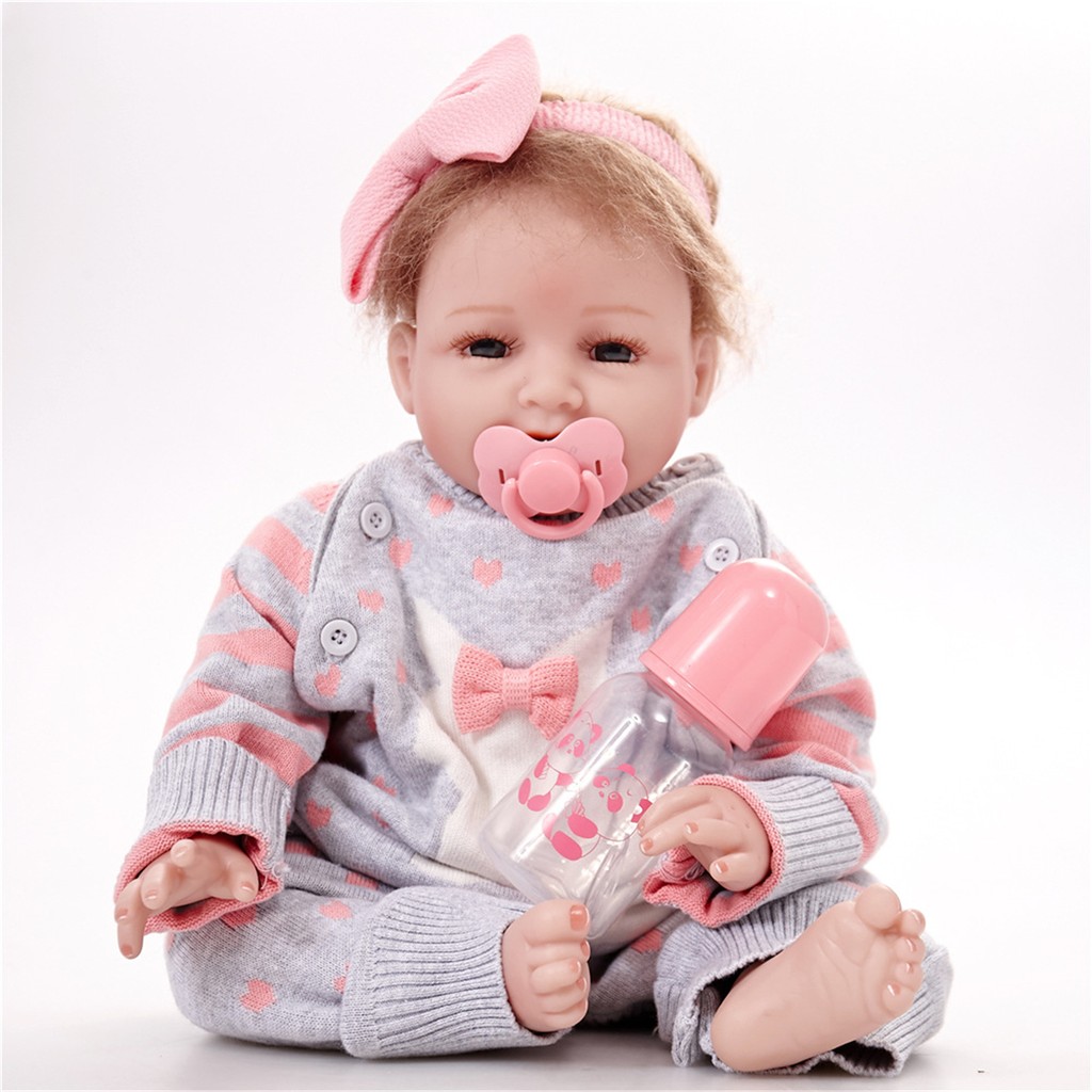 Baby Doll Girl Massive Large 58cm Doll Brand New Cute Pinky Brown Random Sent Rebornpuppen Zubehor Gamersjo Com