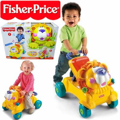 fisher price walking lion