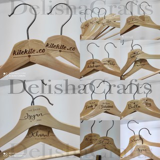HANGER UKIR NAMA MALAYSIA SELLER BOLEH CUSTOM NAMA HANGER UKIR NAMA MALAYSIA SELLER BOLEH CUSTOM NAMA