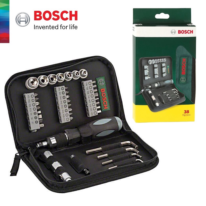 GDeal BOSCH AC 38pcs Screwdriver Bit Mixed & Socket Set - 2607019506