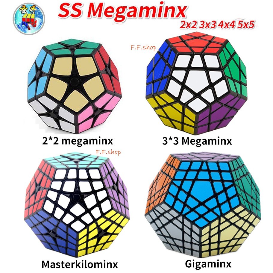 reinado calor Desprecio Shengshou Megaminx 2x2 3x3 4x4 5x5 Gigaminx Master Kilominx Gigaminx  Dodecahedron Rubik Brinquedos Puzzle toys | Shopee Malaysia