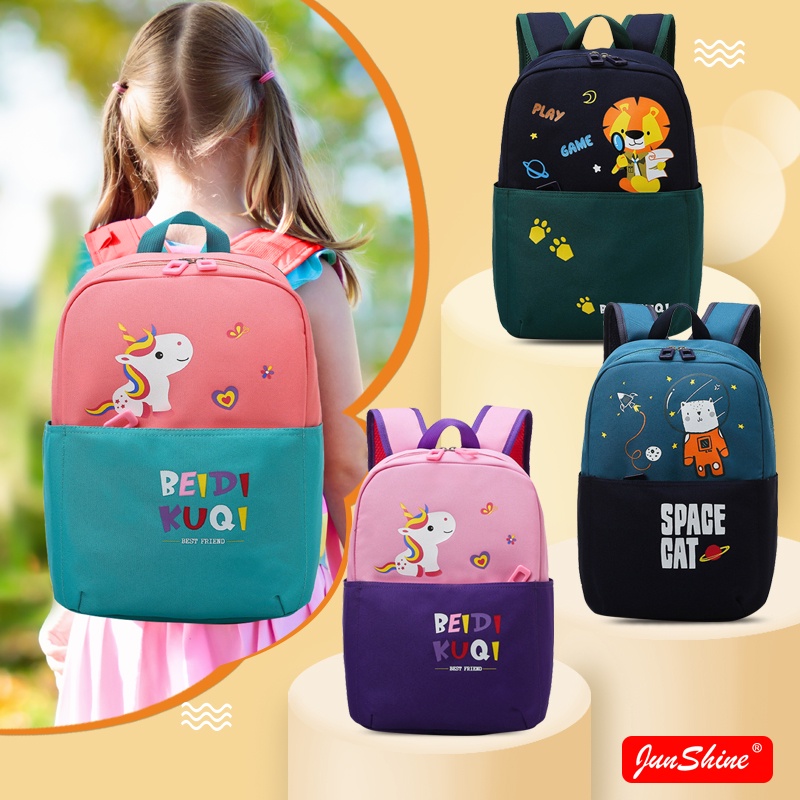 Kids Cartoon School Bag Beg Sekolah Unicorn for Girl Backpack Kids ...