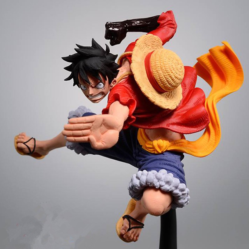 Banpresto One Piece Monkey D Luffy Action Figure Shopee Malaysia