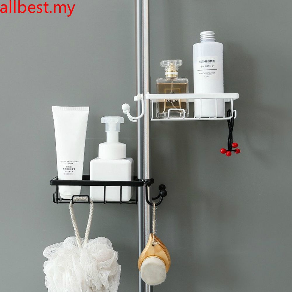 Cod Double Hook Faucet Rack Kitchen Sink Sponge Rag Storage Rack