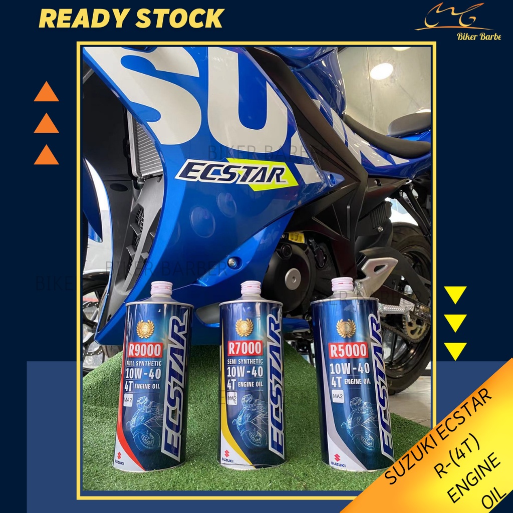 [100 ORIGINAL] 4T ECSTAR ENGINE OIL JAPAN MINERAL SEMI FULLY R500010W40MINERAL R700010W40