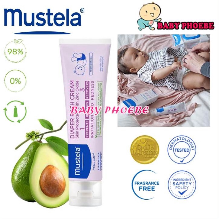 mustela nappy rash