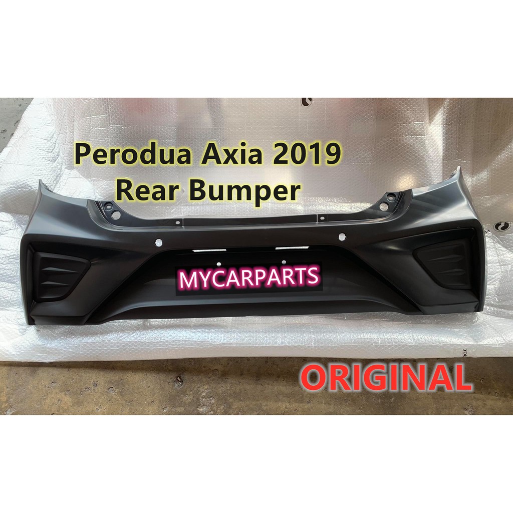 rear bumper axia