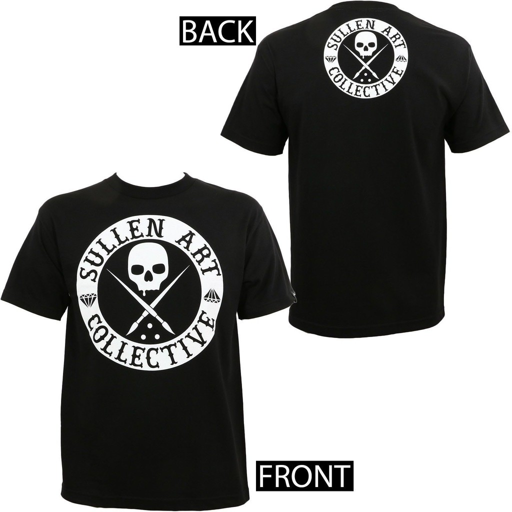 black and white graphic tee