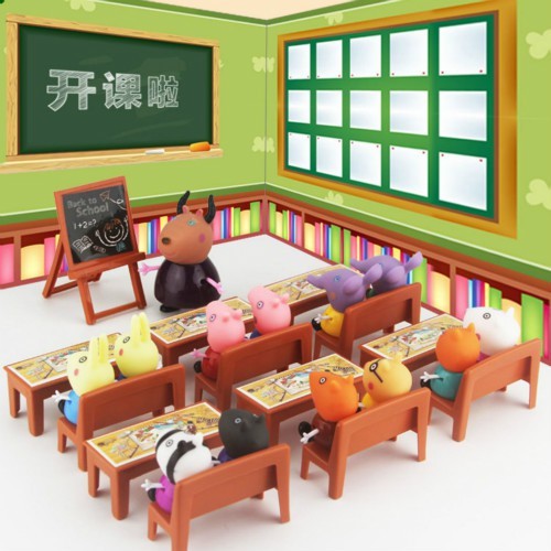 peppa classroom playset