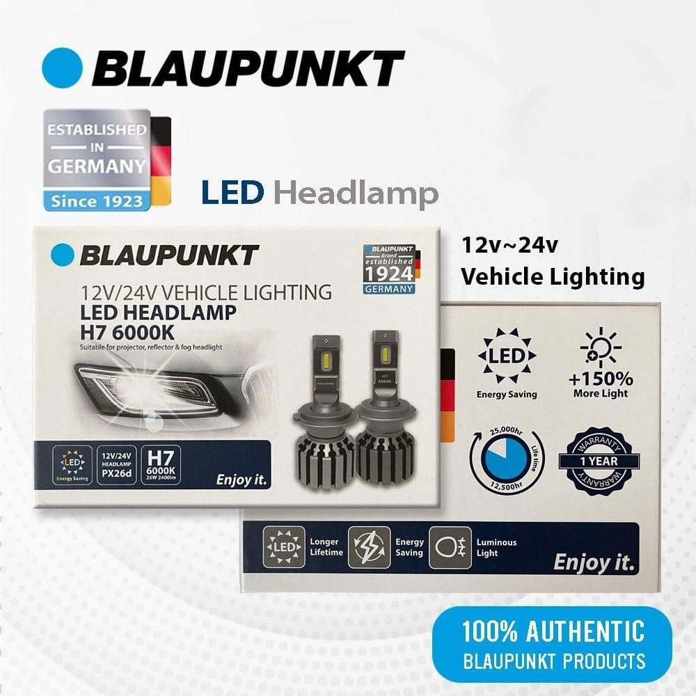 Blaupunkt Led Headlamp H75000K/6000K 12v 24v Vehicle Lighting Lampu