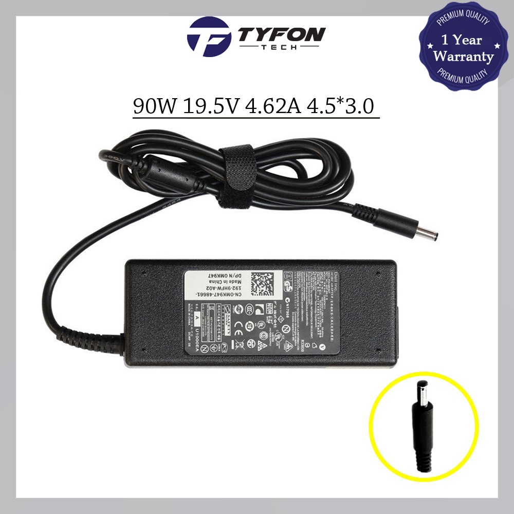 Dell Compatible Laptop Notebook AC Power Adapter 90W   *  Charger | Shopee Malaysia