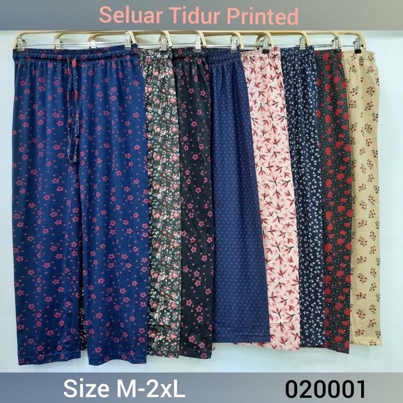 ?seluar tidur wanita PLUS SIZE (S-6XL). seluar  cotton print.?. cotton seluer tidor perempuan murah dewasa. hot sale?