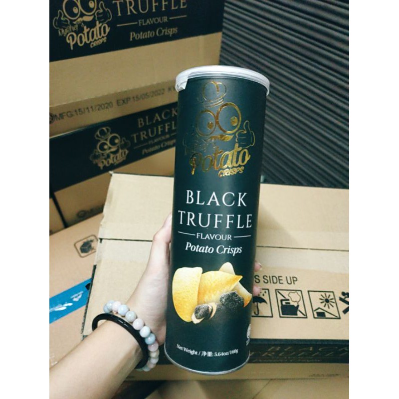MyChef's Black Truffle Potato Chips Crisps 黑松露薯片 Shopee Malaysia